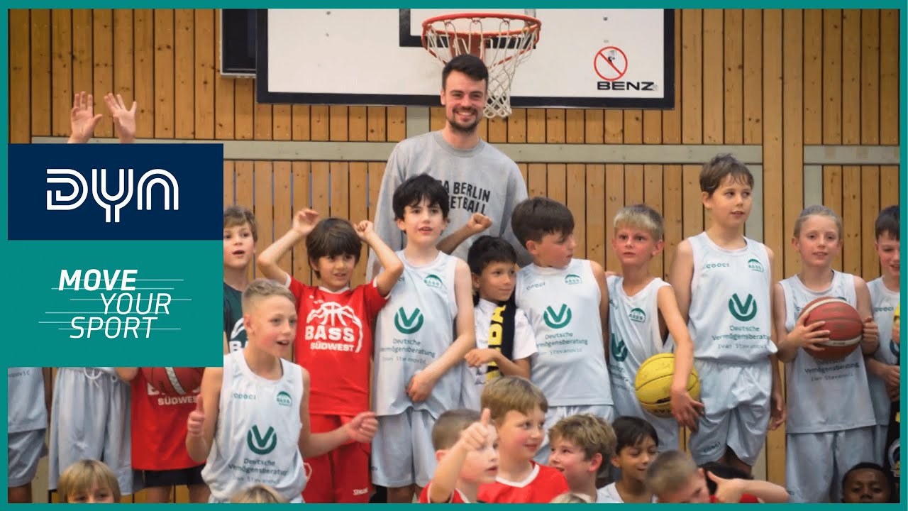 Basketball: Jonas Mattisseck begeistert Berliner Nachwuch I Dyn Move Your Sport - Dyn Sport
