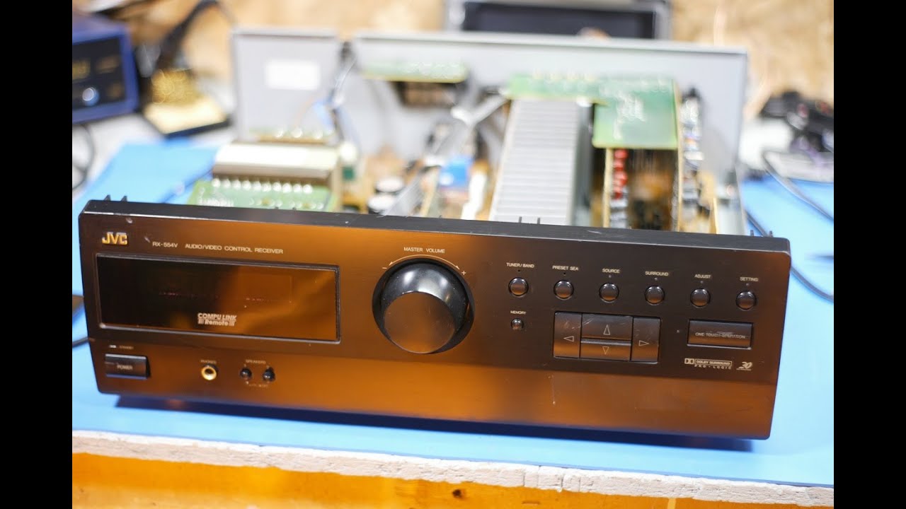 JVC RX-554V Audio/Video Receiver 1997*refurbished needs repair*