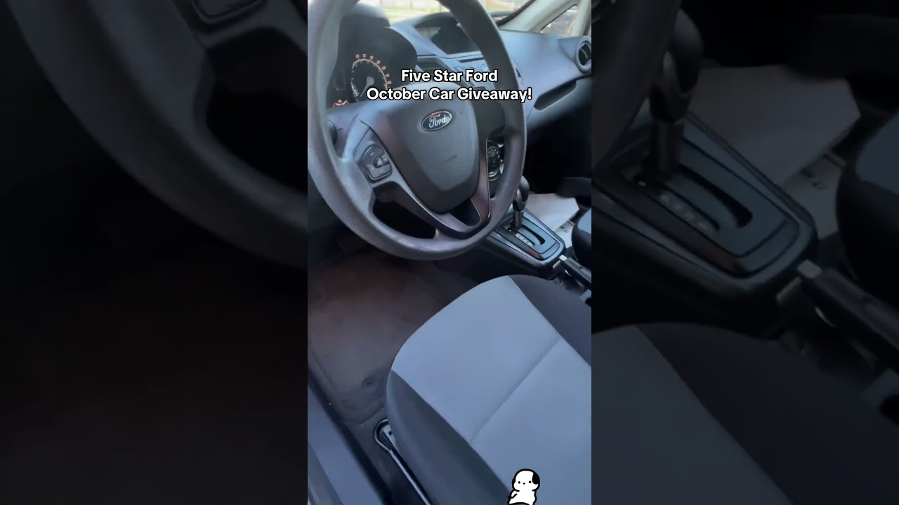 Раздача автомобилей Five Star Ford Freebie началась! В этом месяце вы можете выиграть Ford Fiesta...