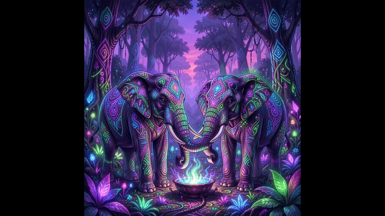 Goa Ritual advanced with Elephants by mukti