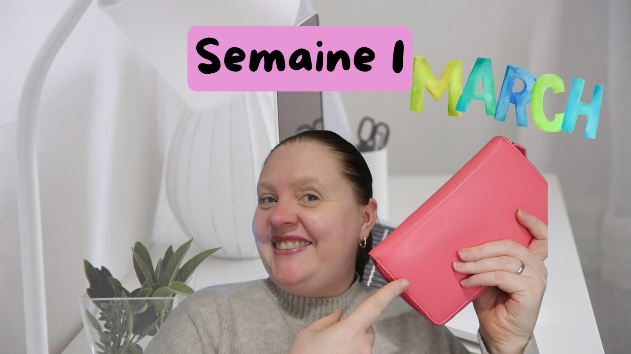 Semaine 1 Mars : Je remplis mes enveloppes avec une surprise en approche !