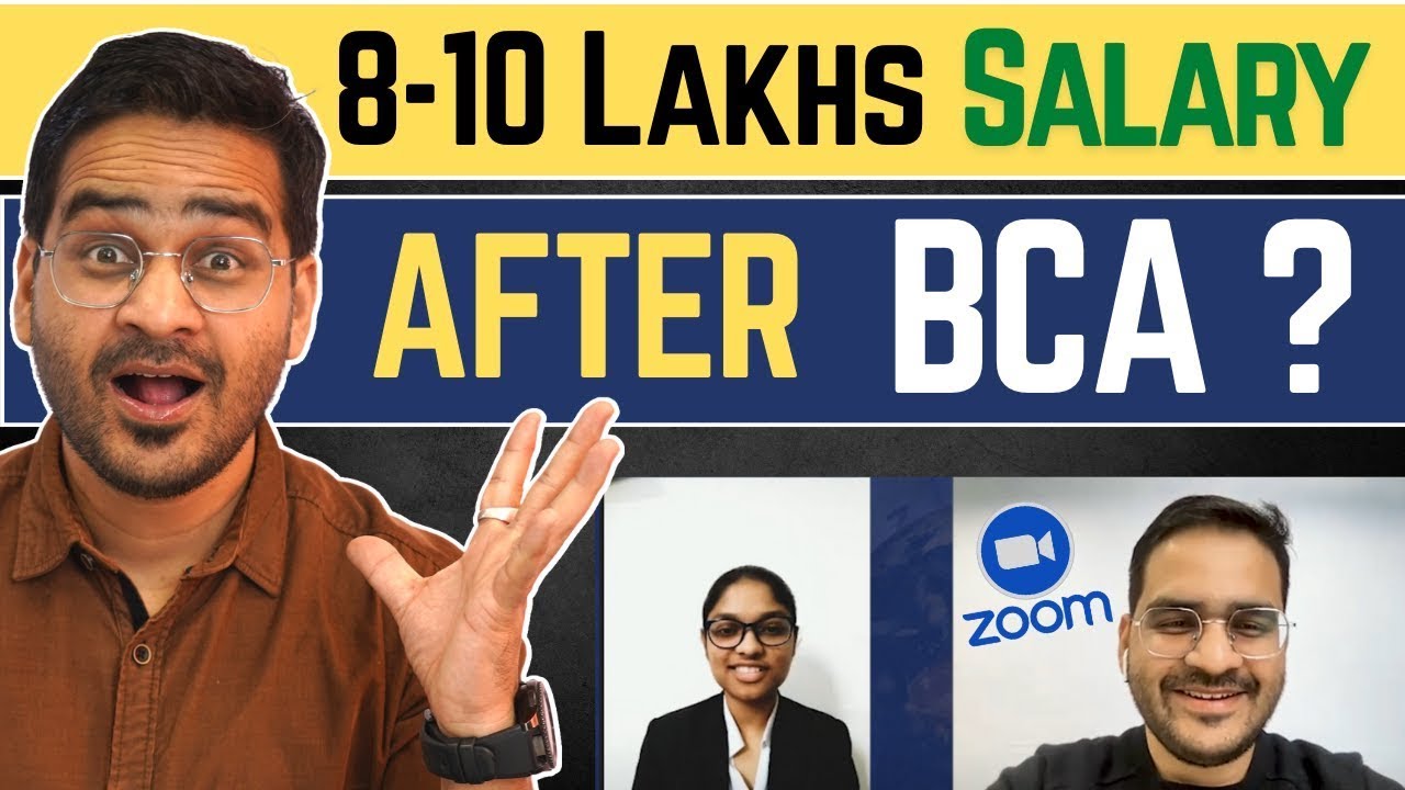 💥8-10 LPA Salary Package After BCA? 🤩 BCA Student Interview Question Answers💥 #bca #bcacourse #viral