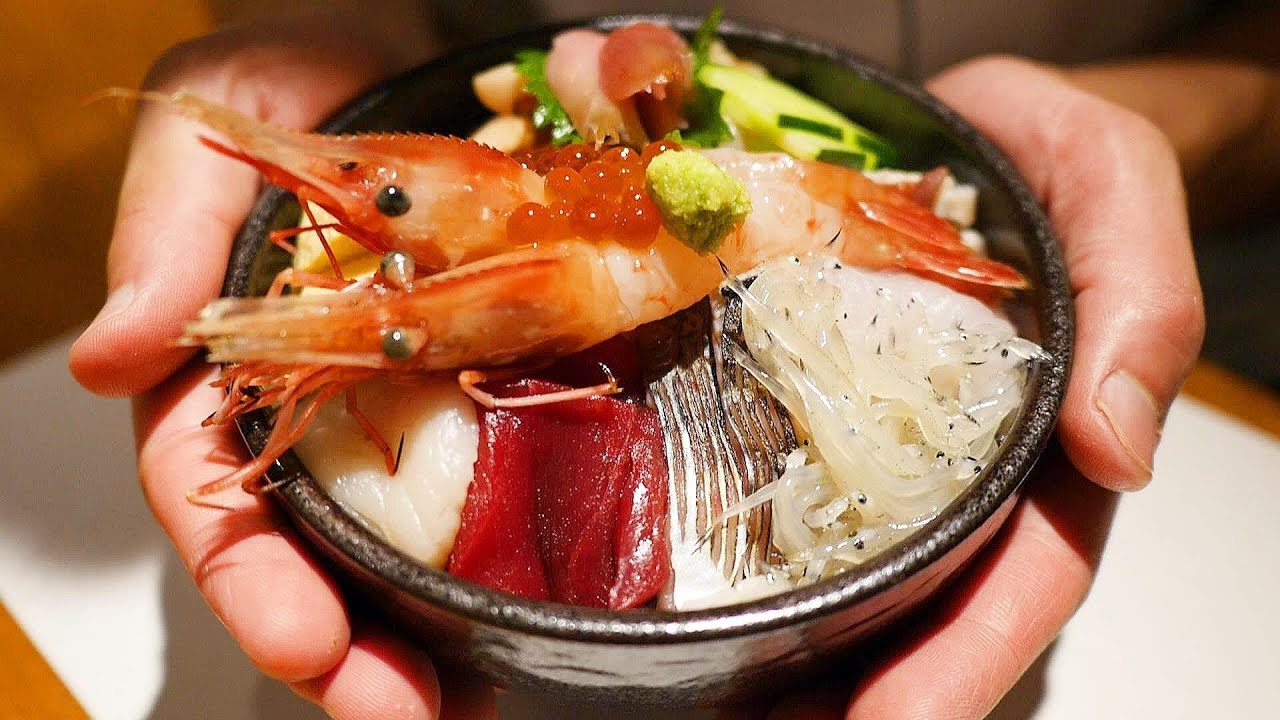 역대급 돈부리 카이센동(ㅇㅇ종류) 보실래요? Assorted Seafood Rice Bowl | Seafood Don