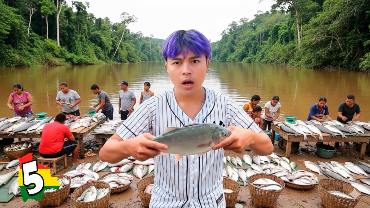 La feria del PESCADO sobreviviendo 6 dias en Pando @One Stees