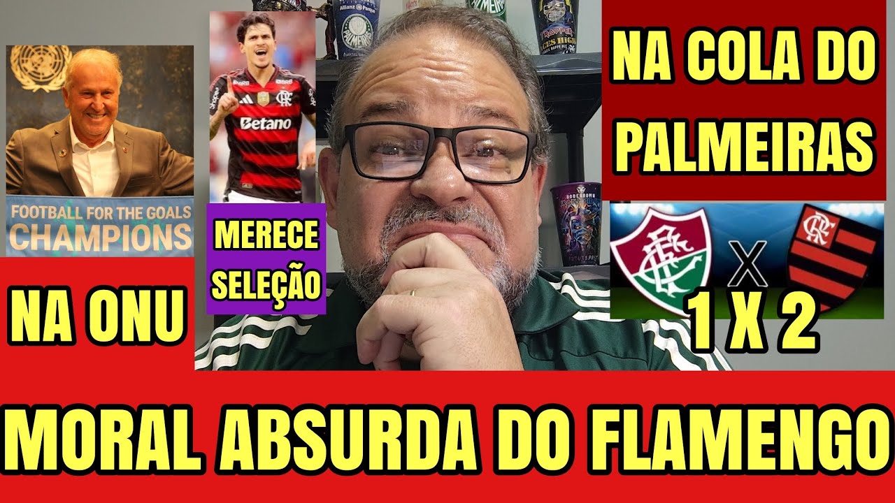 FLAMENGO NA ONU! COLADO NO PALMEIRAS! PEDRO DESTAQUE NA EUROPA! BOTO FALOU, PALMEIRAS REBATEU! 