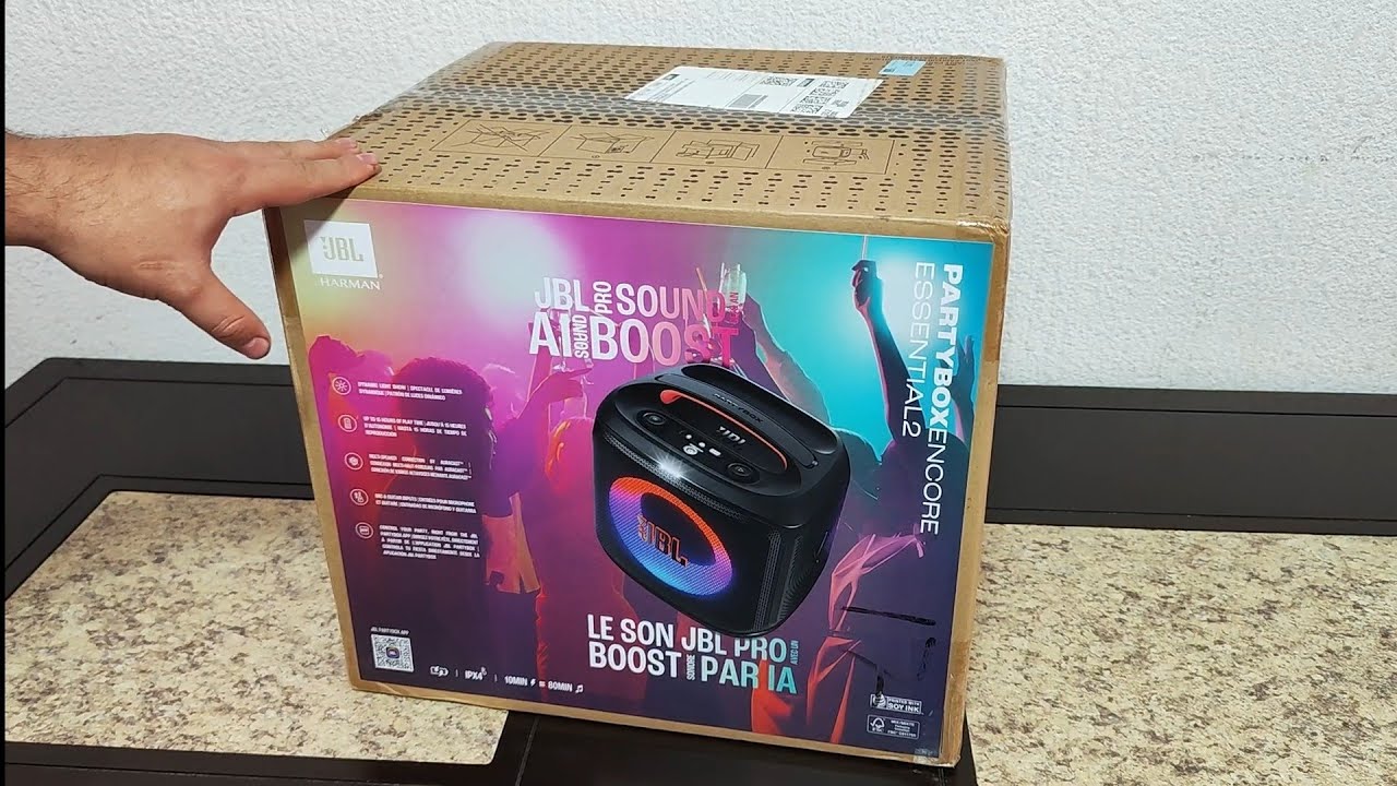  JBL PARTY BOX ENCORE ESSENTIAL 2 / Unboxing 📦