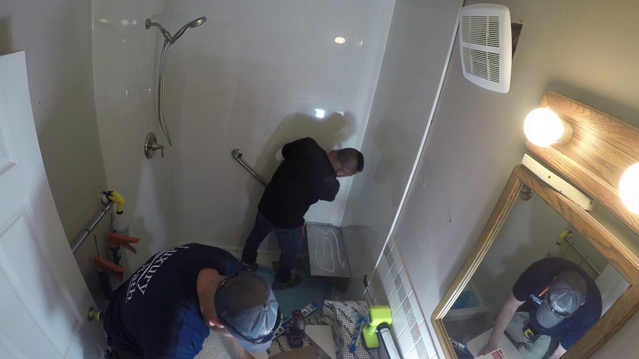 Converting a Tub to a Shower Remodel - Luxury Bath NJPA