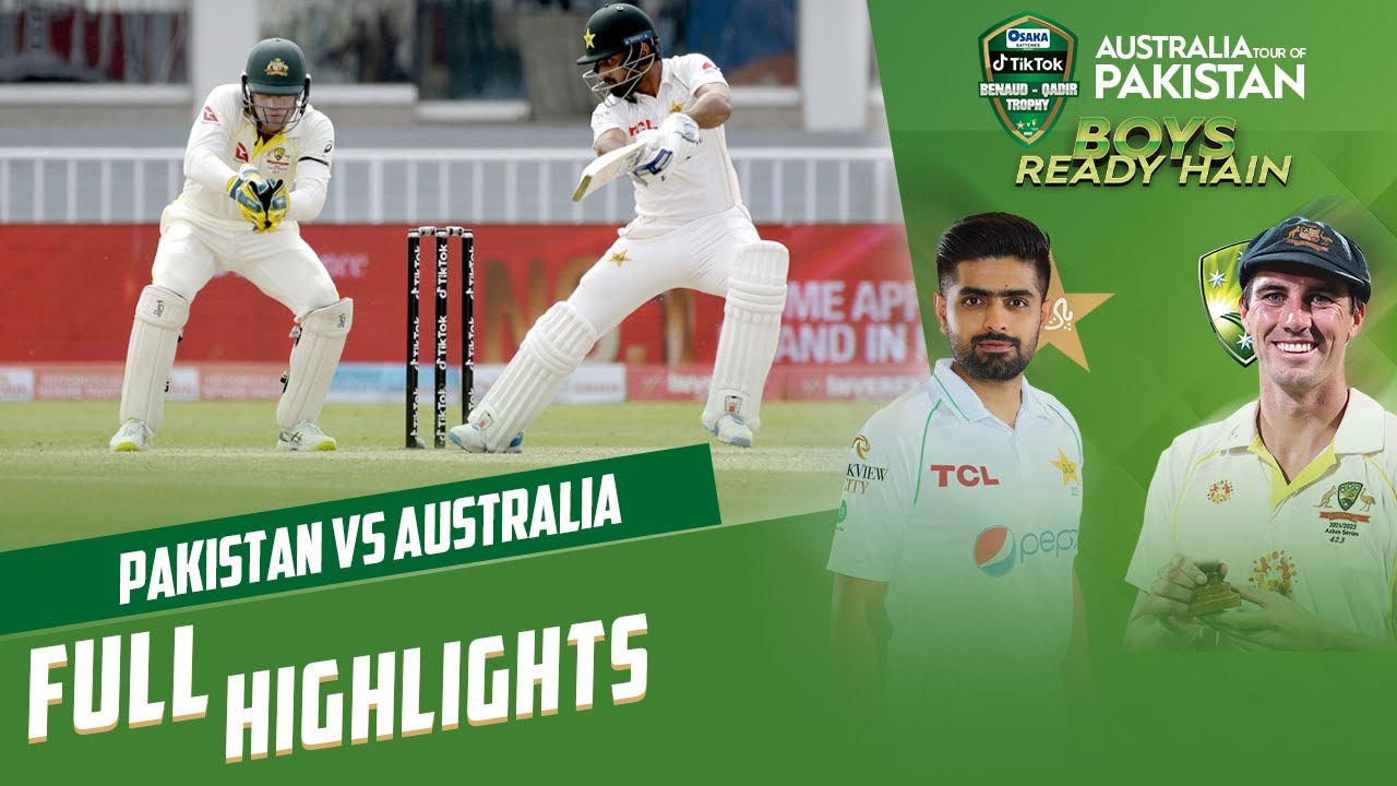 Full Highlights | Pakistan vs Australia | 1st Test Day 5 | PCB | MM1T