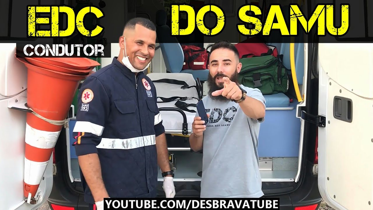 EDC do SAMU - O que o socorrista carrega no dia a dia - Equipamento do SAMU