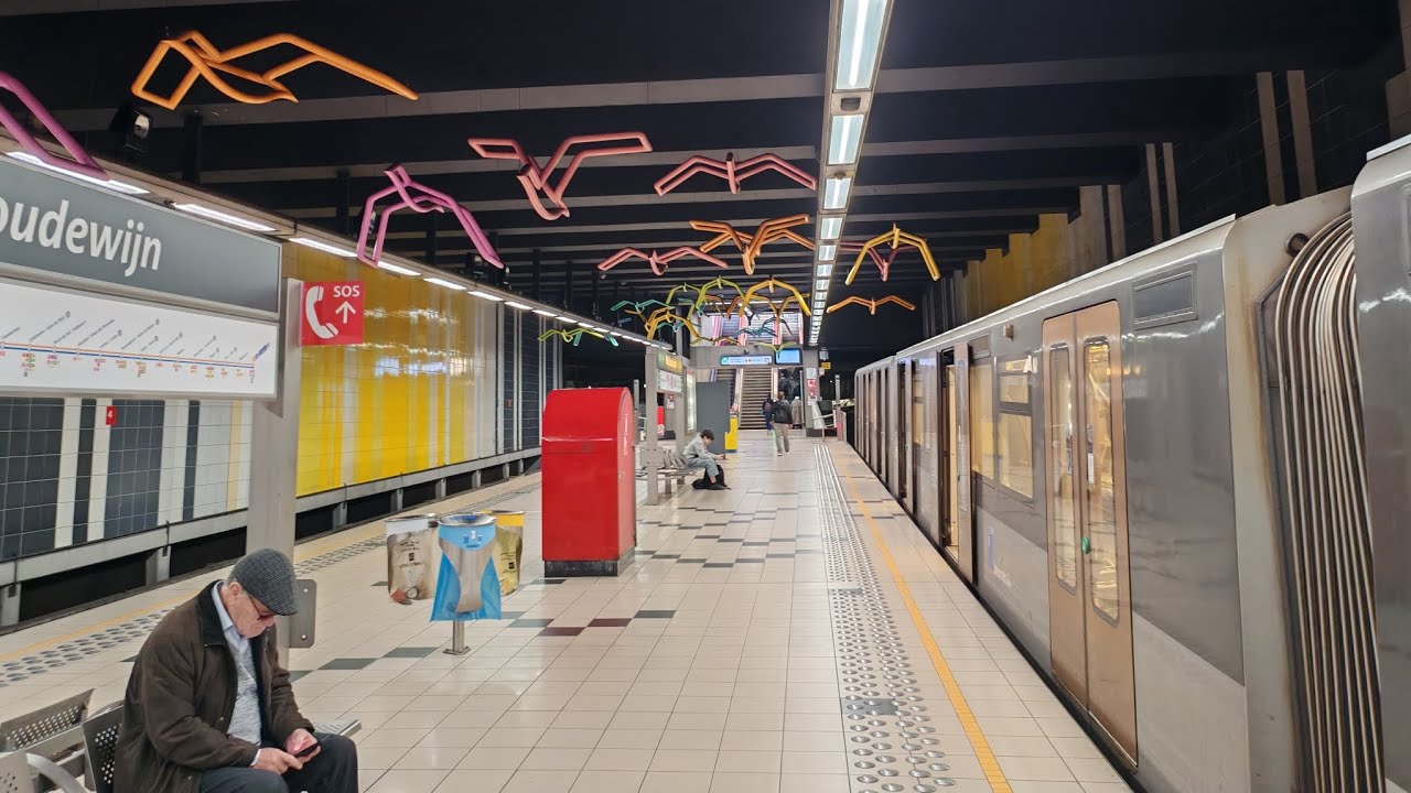 Bruxelles Métro Ligne 6 | Gare du Midi ➡️ Roi Baudoin