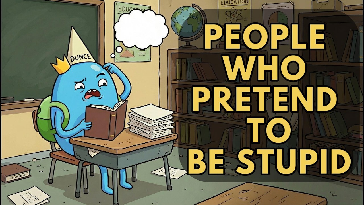Psychology of People Who Pretend to Be Stupid