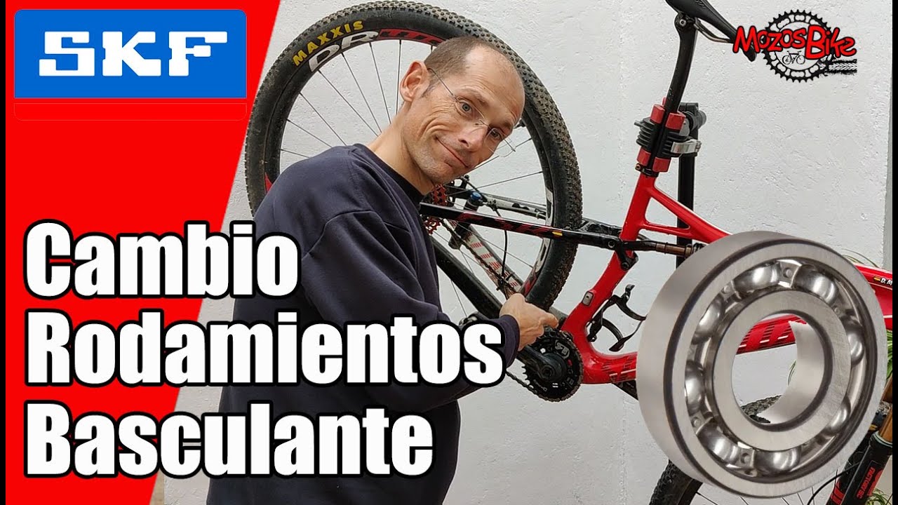 Cambiar rodamientos del basculante de tu bici