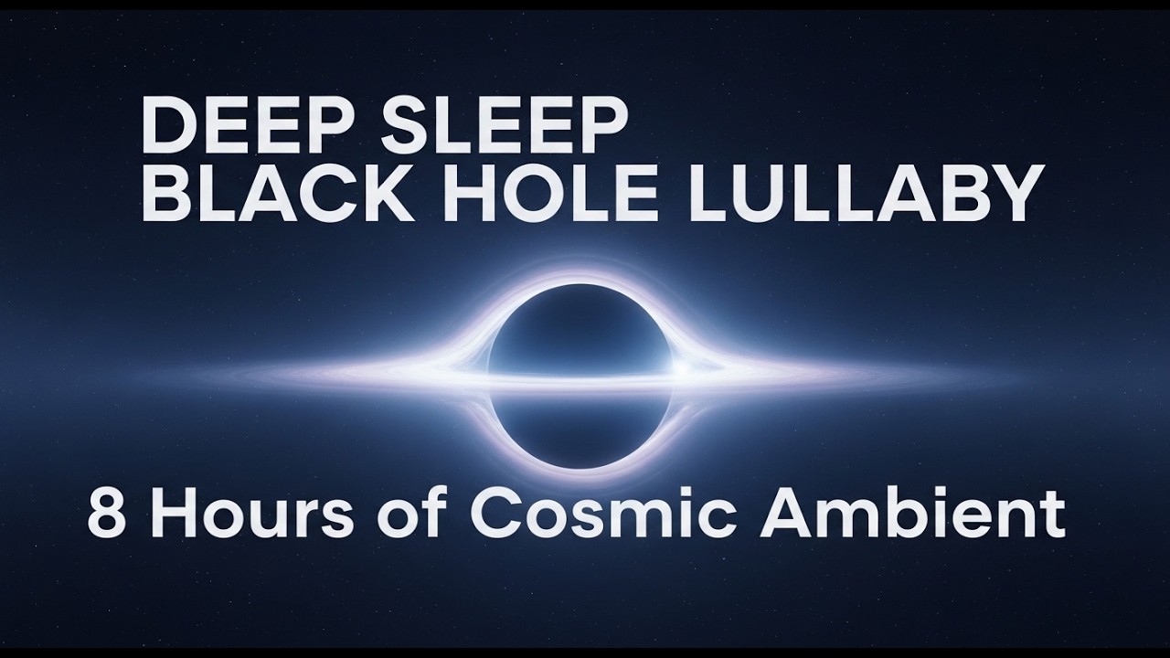 Deep Sleep Black Hole Lullaby - 8 Hours of Cosmic Ambient for Rest & Insomnia Relief