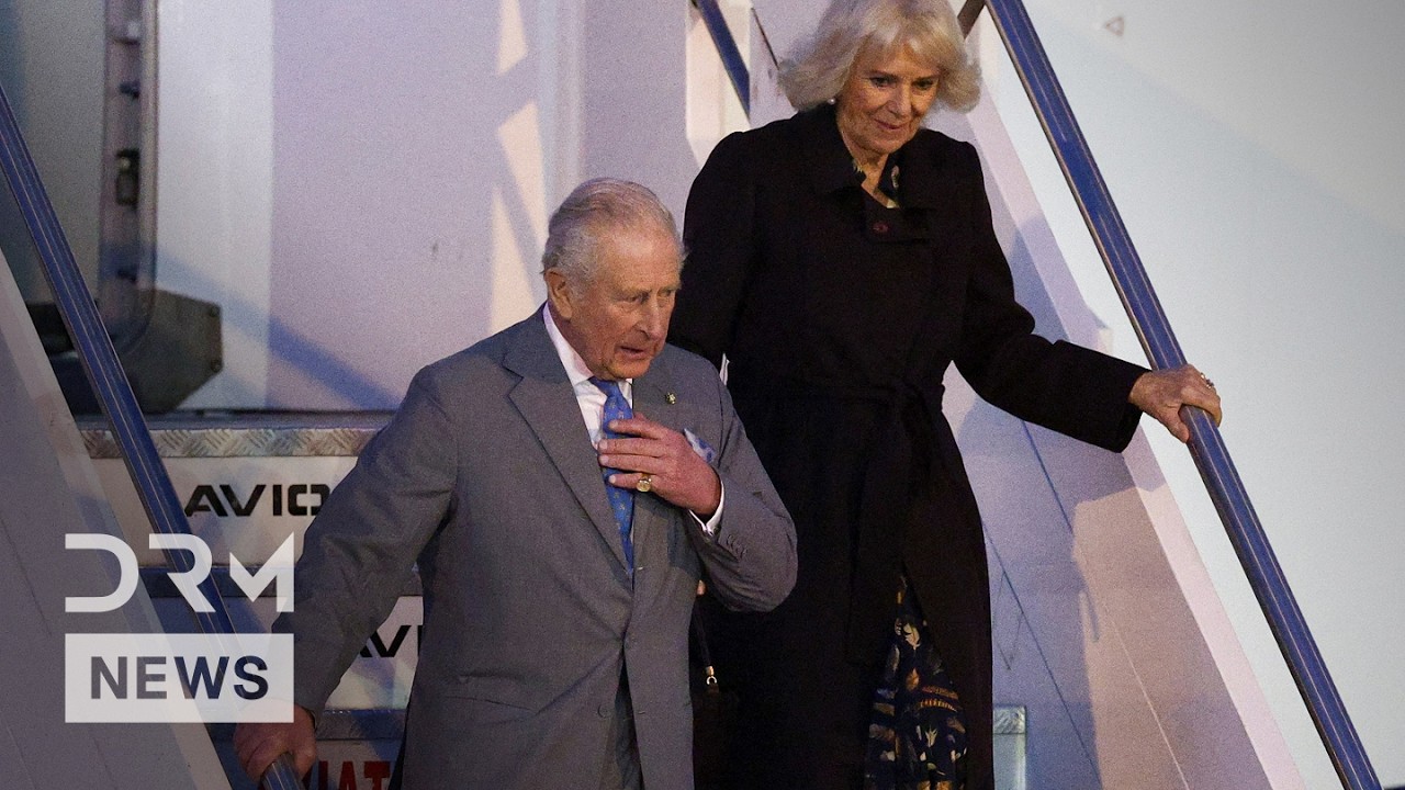 FULL ARRIVAL: King Charles & Queen Camilla's Grand Welcome in Rome for State Visit | AC1N