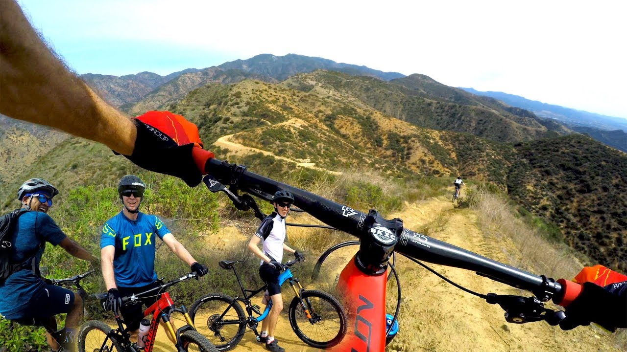 GETTING LOOSE ON THE LUGE | Mountain Biking in Southern California