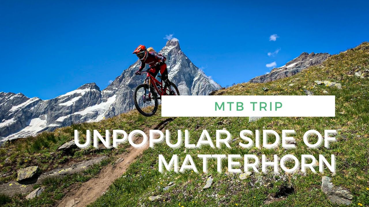 Unpopular Side Of Matterhorn | Breuil - Cervinia Bike Park | MTB | The Rocket Vlog vol. 5