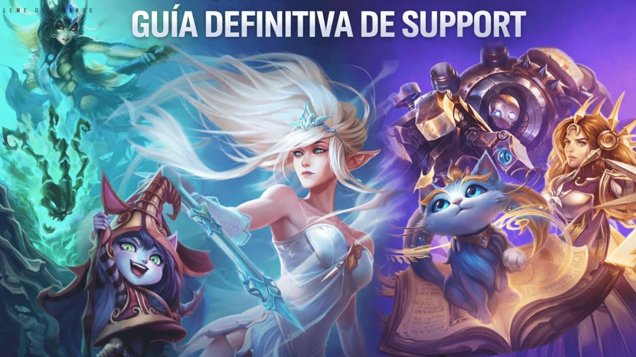 LA BIBLIA Y GU&Iacute;A DE SOPORTE PARA SUBIR A CHALLENGER - COACHING Y GU&Iacute;A DE JANNA LEAGUE OF LEGENDS