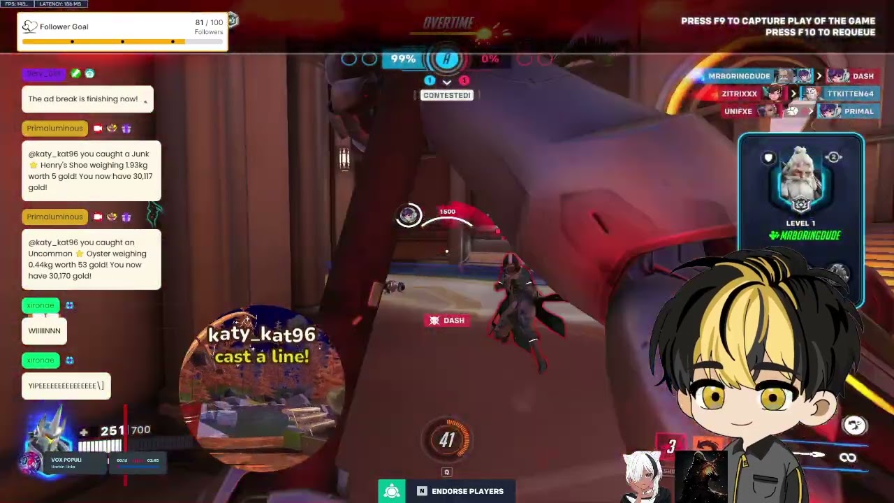 Play of the game clip with two awesome streamers