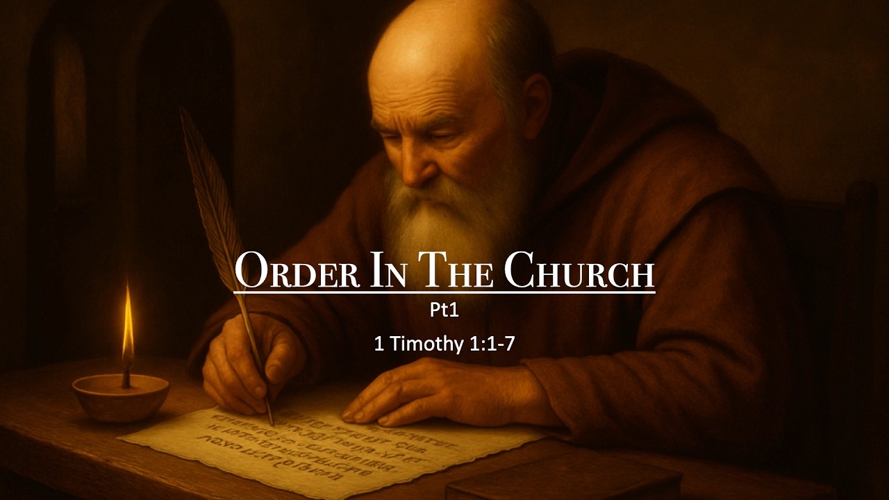 Order In The Church - Pt1 - Lionel Letcher