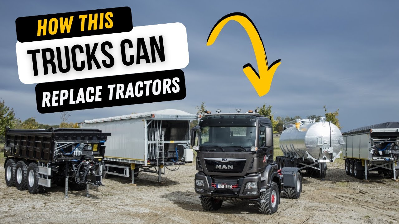 Как эти грузовики заменяют тракторы — Agro Truck