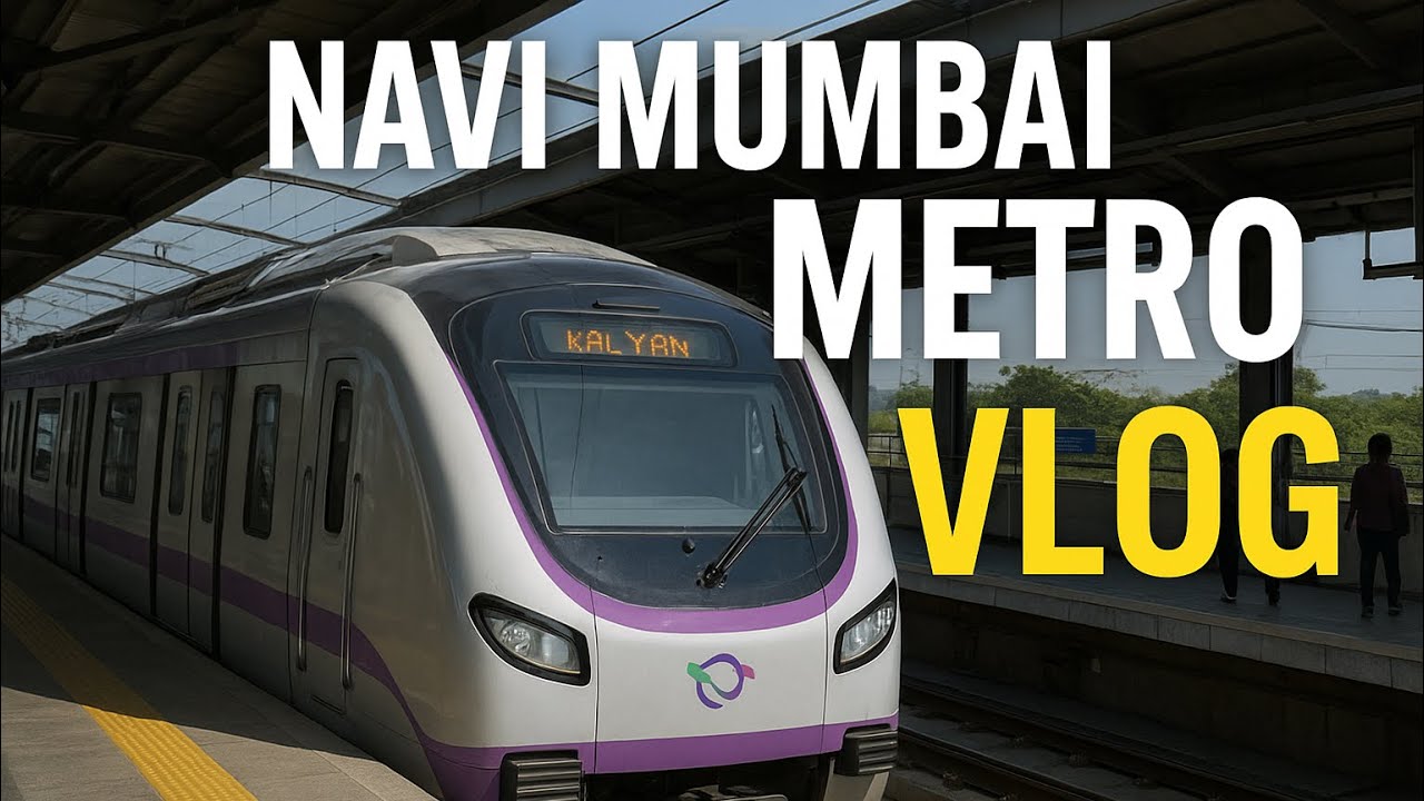 The Normal Day In Navi Mumbai Metro | NaviMumbai Metro Ride | Explore Metro |