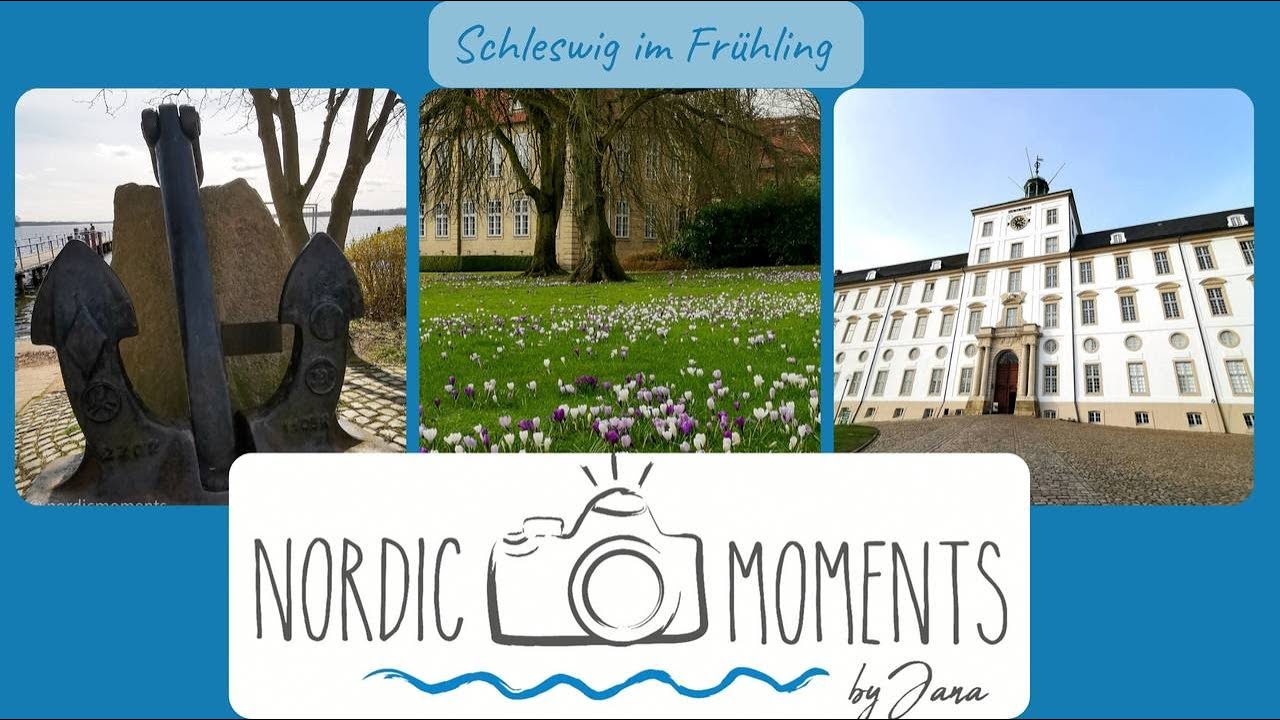 Krokusbl&uuml;te in Schleswig / die Wikingerstadt mit Barockschlo&szlig; / Fr&uuml;hling im Norden