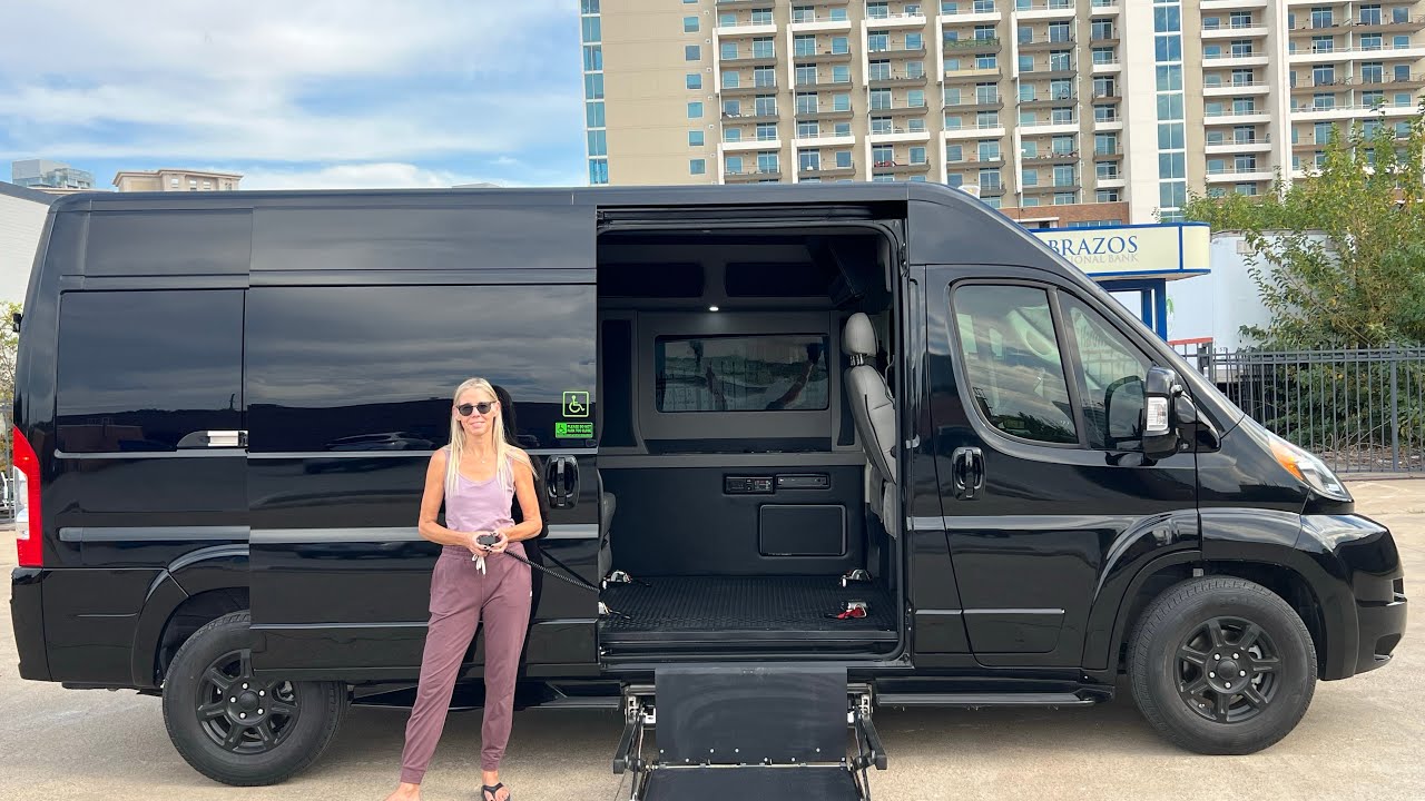 Super Rare Sherrod Ram Promaster Conversion Van UVL Lift Loaded!!