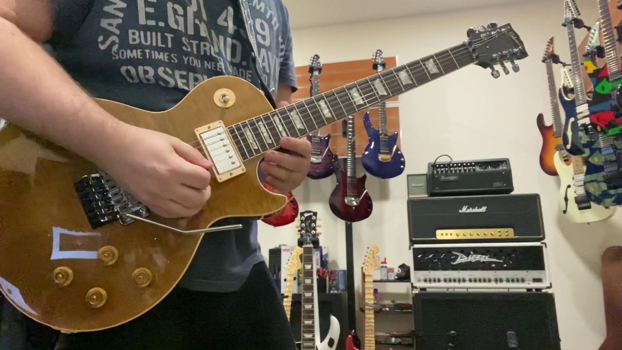 Lovrek Krisztián - Gibson Les Paul Axcess Standard Floyd Rose DC Rust