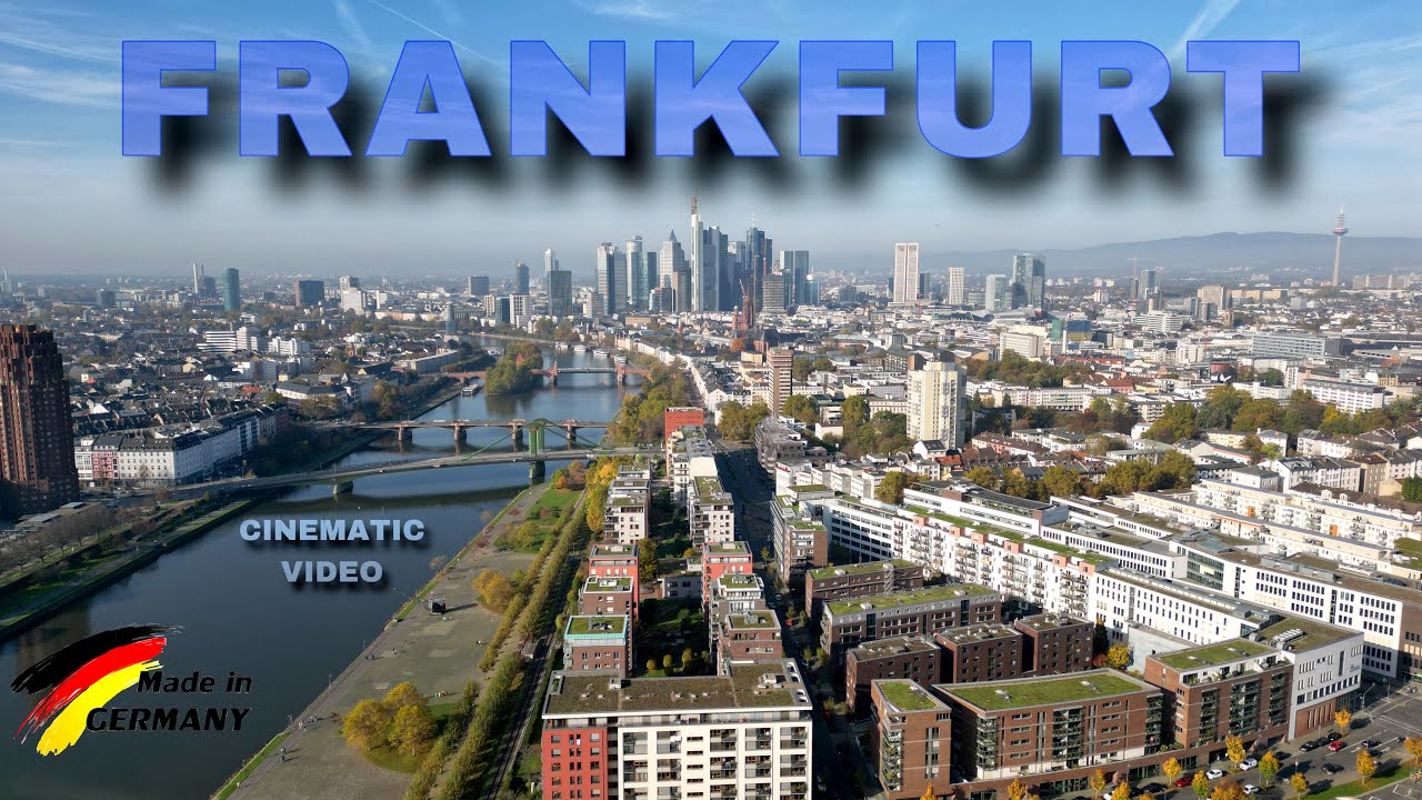 FRANKFURT AM MAIN/ CINEMATIC  VIDEO / DJI MINI 3 Pro