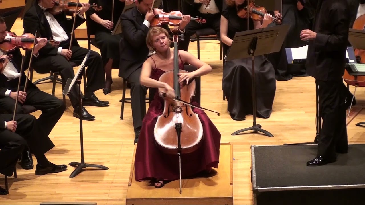 Anna Litvinenko Dvorak Cello Concerto 1st Movement