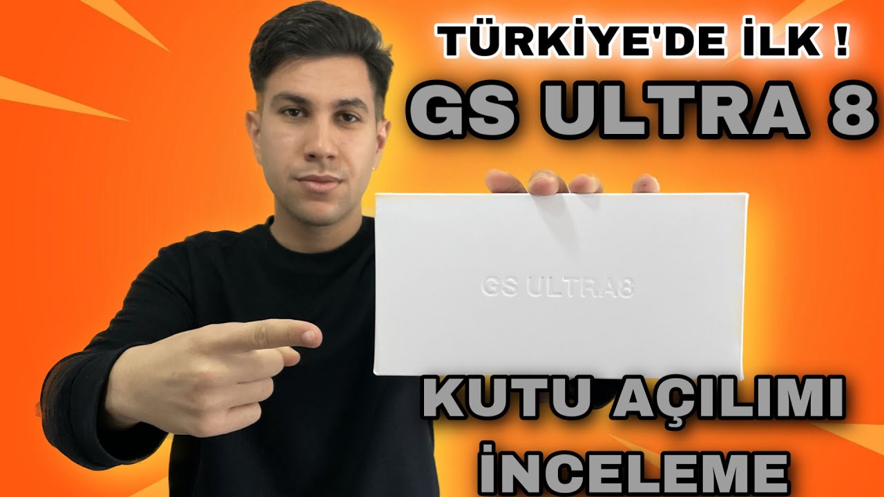 TÜRKİYE’DE İLK ! GS ULTRA 8 AKILLI SAATİ İNCELEDİM (En İyisi Mi 😳)