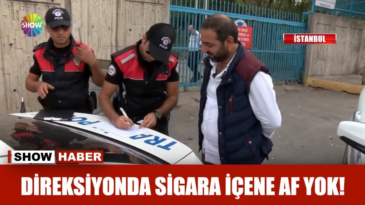 Direksiyonda sigara içene af yok!