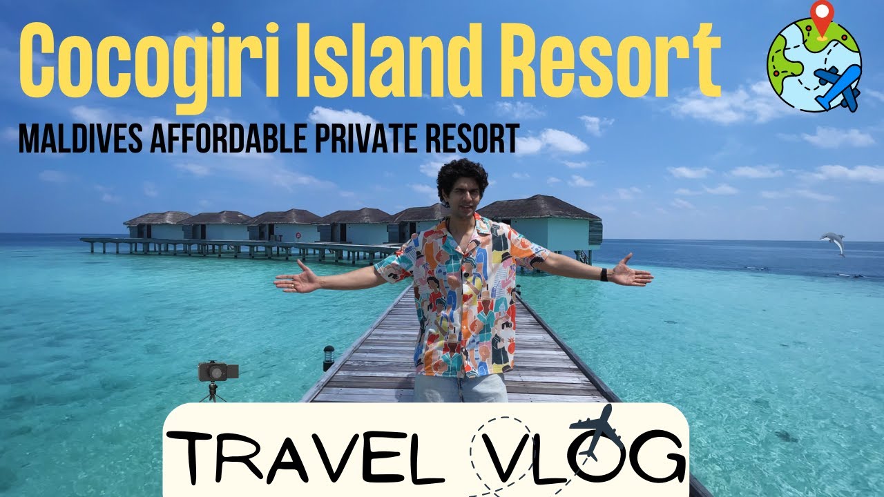 🌴Cocogiri Island Resort Maldives Vlog | Water Villa + Beach Villa Tour & Cost Breakdown