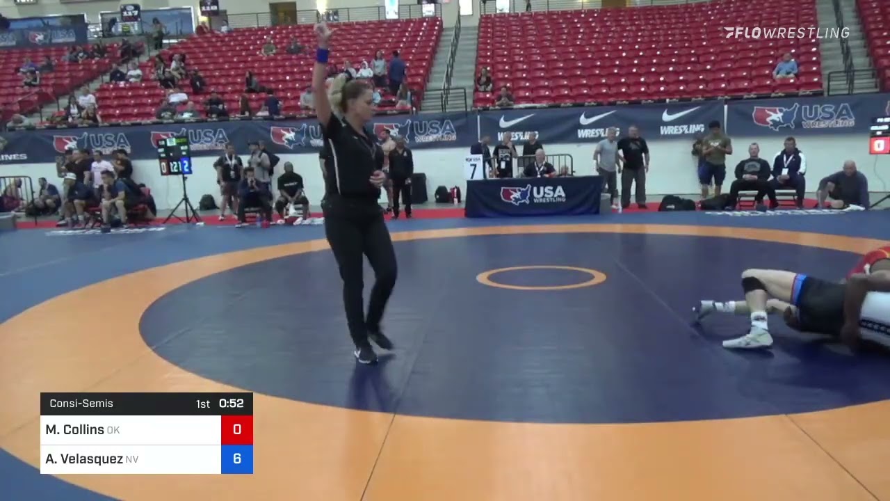 62 Lbs Consolation - Marcus Collins, Oklahoma Vs Alesio Velasquez, Nevada 2f63