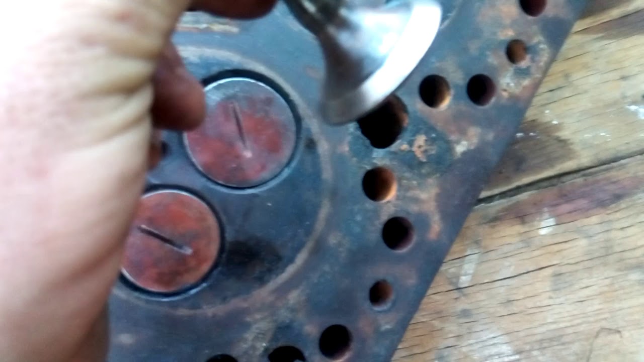 ГБЦ ГОЛОВКА БЛОКА ЦИЛИНДРОВ, СМД-22, замена седл, притирка клапанов,