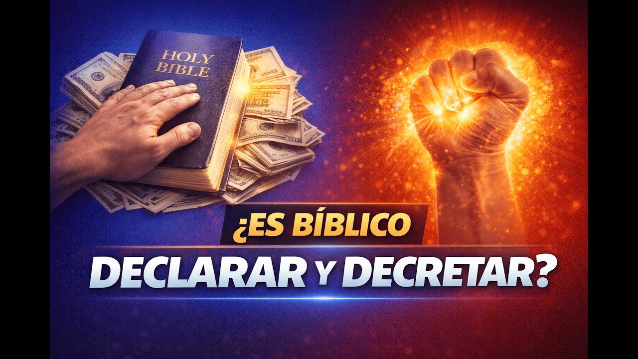 ¿Es bíblico declarar y decretar? | Declarar y decretar según la Biblia