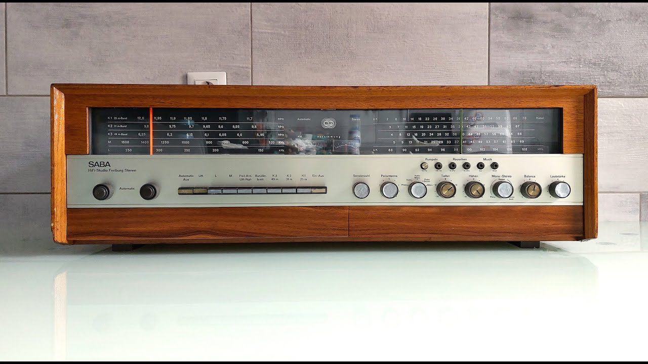 Saba HiFi Studio Freiburg Stereo Receiver (Built in W Germany, circa 1967)