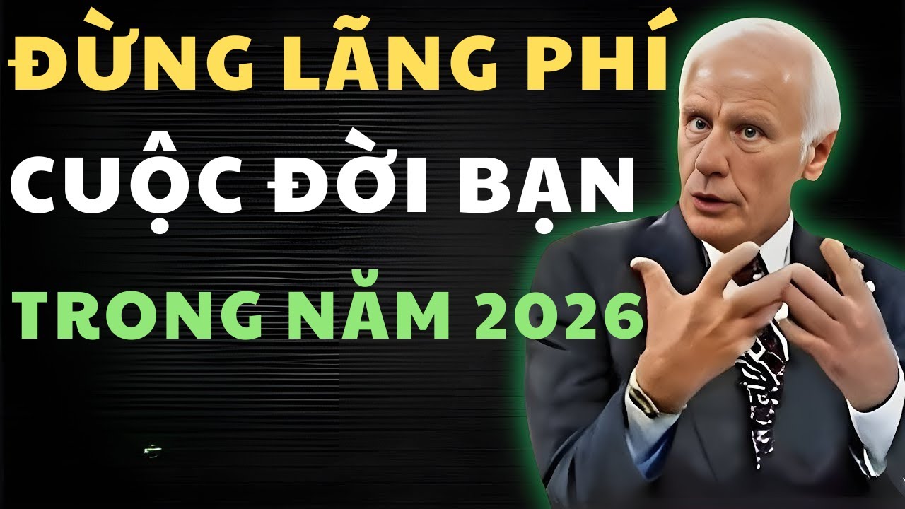 ĐỪNG LÃNG PHÍ CUỘC ĐỜI BẠN TRONG NĂM 2026 - Động Lực Jim John