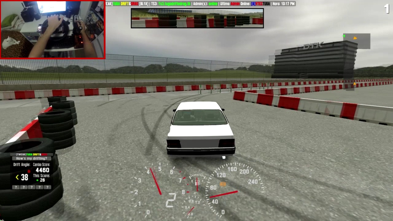 Live For Speed - Drift de Chevette 1.8 AP Turbo online (Logitech G27 + GoPro)