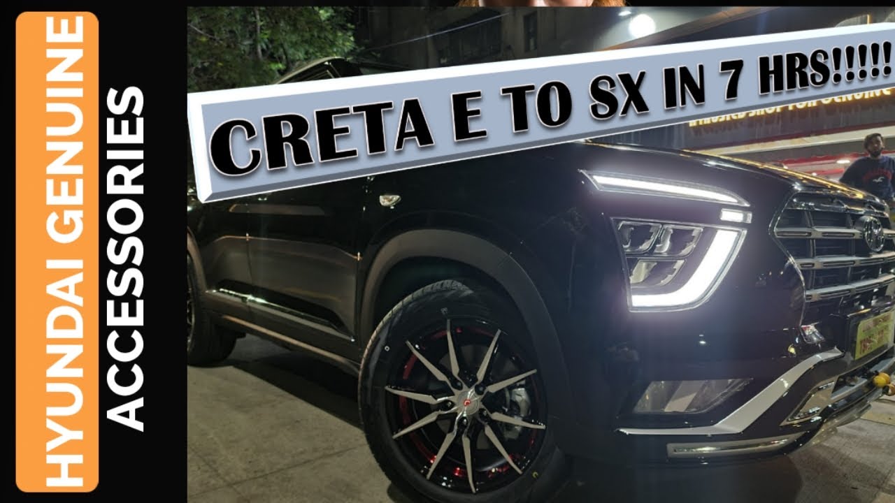 CRETA ORIGINAL HYUNDAI GENUINE ACCESSORIES || TRIO HEADLIGHT & TAILLIGHT || ALLOYS #9550010888