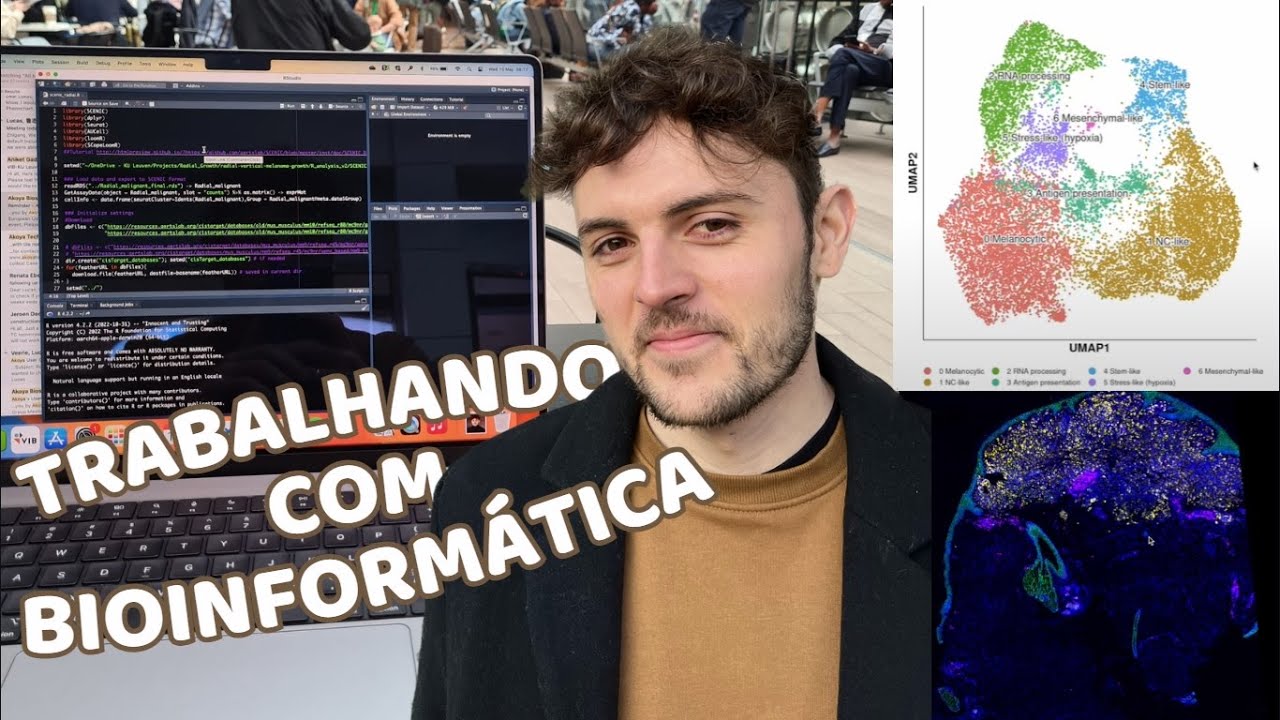 Como é trabalhar com bioinformática na área de câncer? | Uma semana como bioinformata na Bélgica 🇧🇪