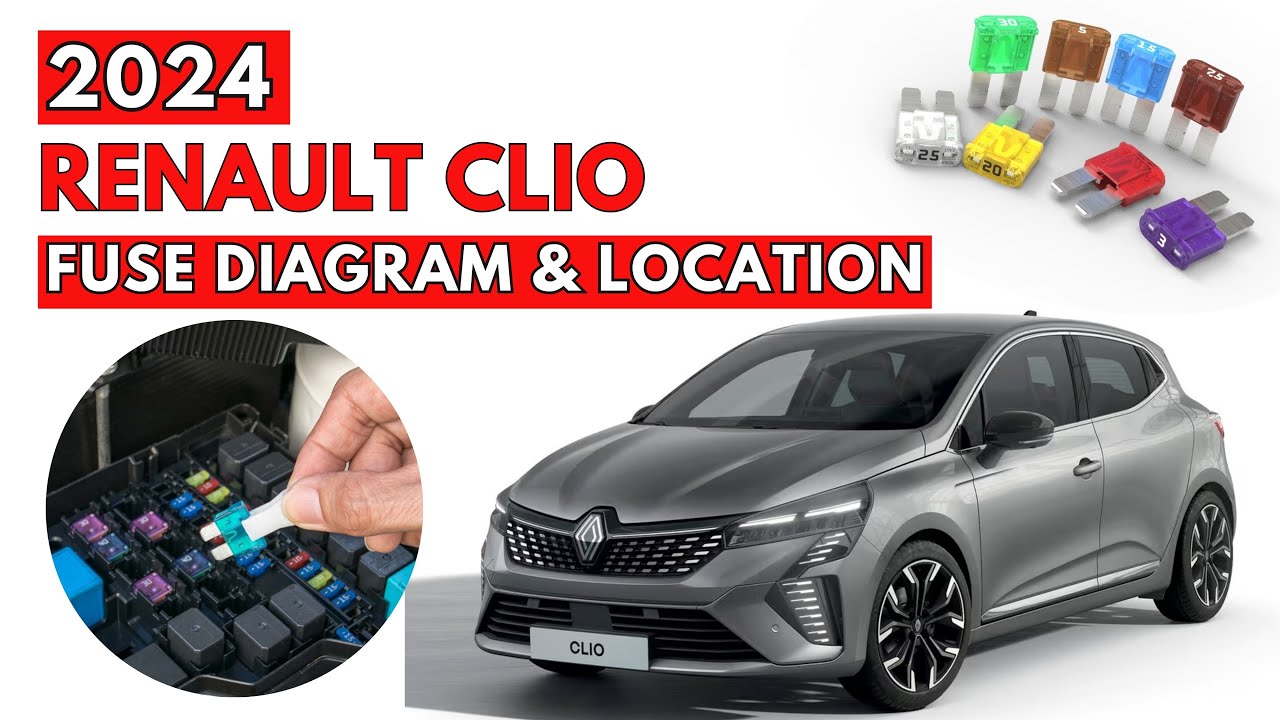 2024 Renault Clio Fuse Box Diagram & Location Guide