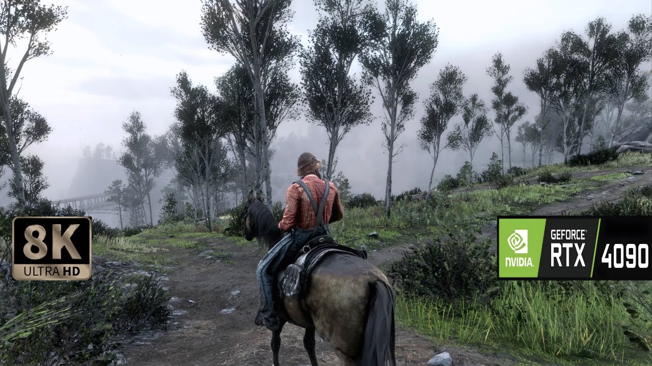 RDR2 Ultra Realism Mod - A Visual Redemption LOOKS Awesome - RTX 4090! 8K60