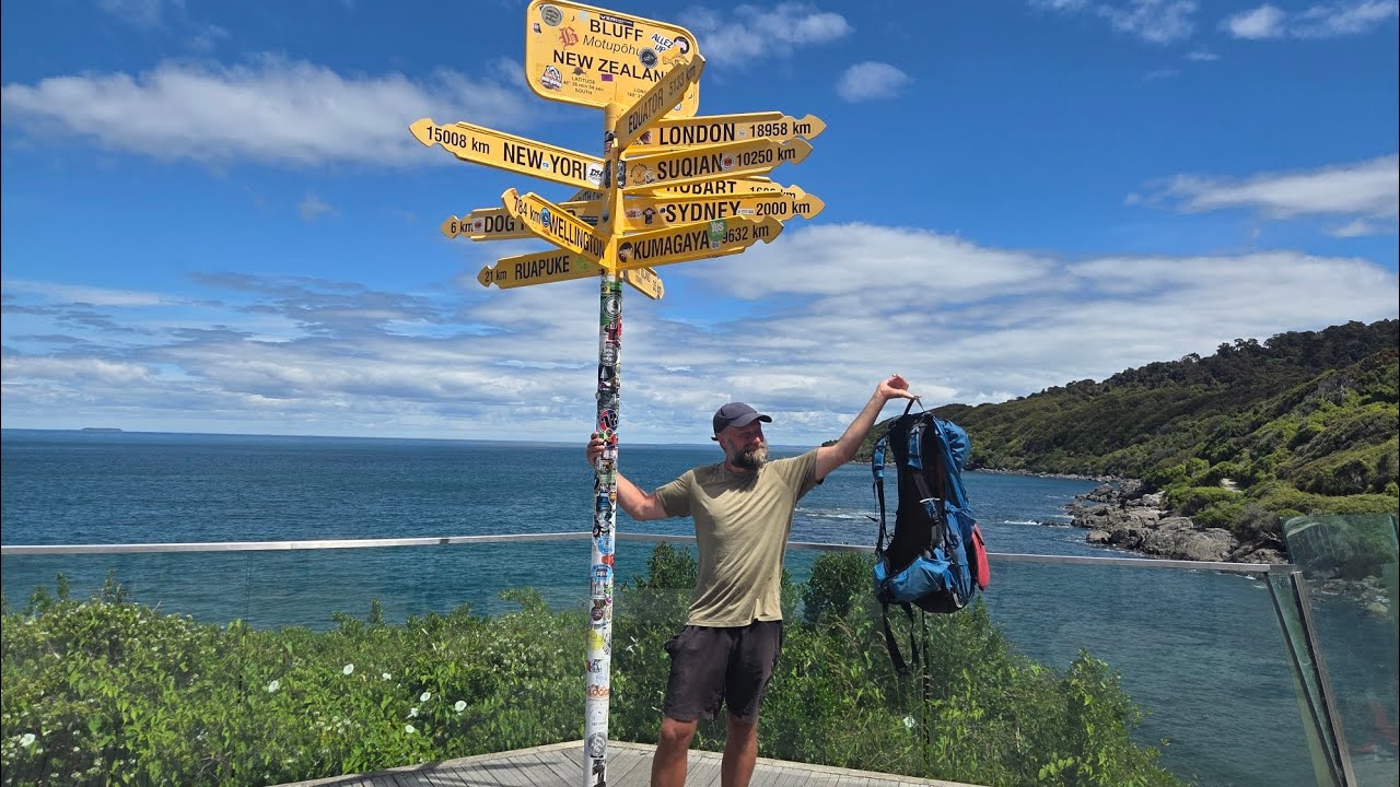3000km trough New Zealand in 25 minutes  Te Araroa 25-26 