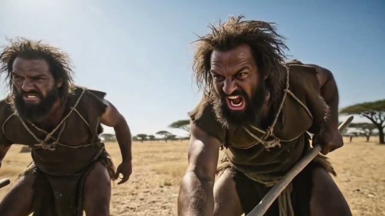 Life 2.0 Million Years Ago: Tribal Warrior Fights a Tiger to Save the Girl