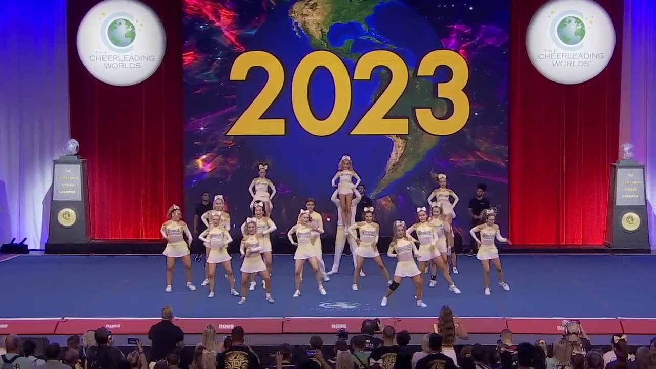 Outlaws Allstars - Diamonds in Finals at The Cheerleading Worlds 2023
