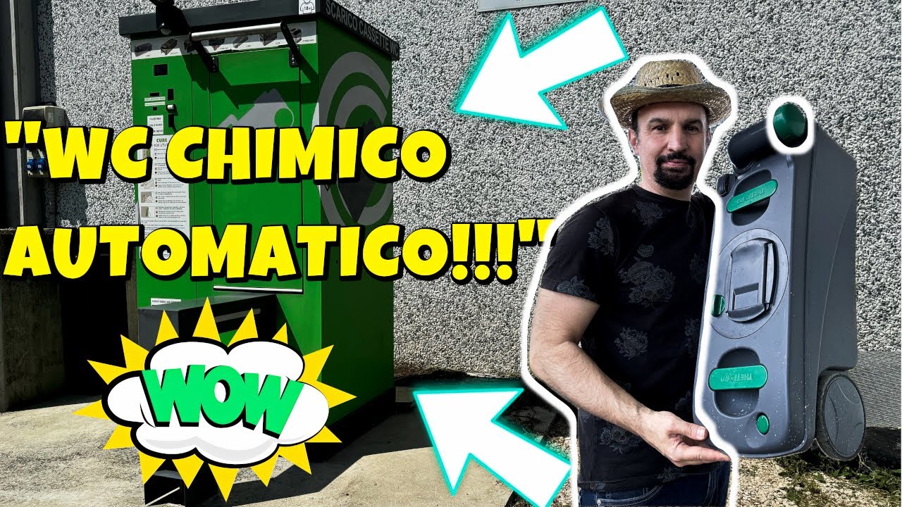 *WC AUTOMATICO PER IL CAMPEGGIO*!!!CHE GRANDE INVENZIONE!!!🚾