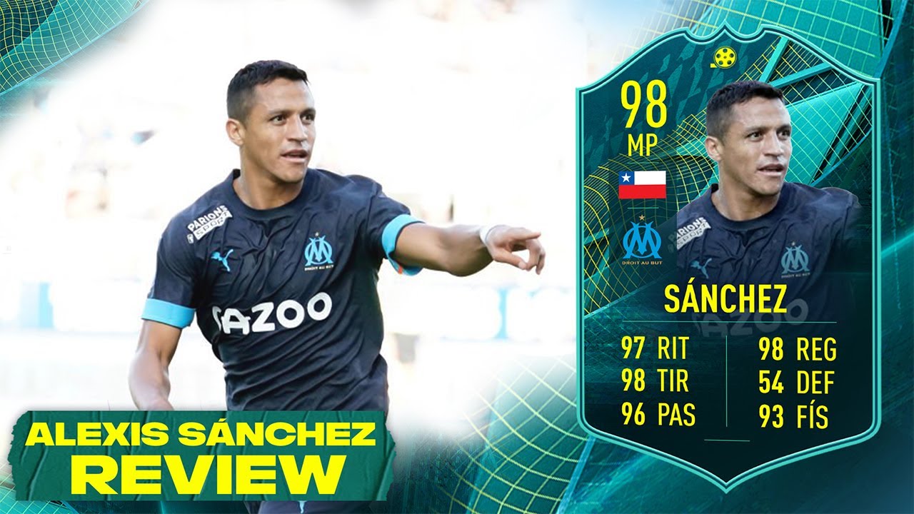 ¡ESTÁ ROTO! 😍 98 ALEXIS SANCHEZ FIFA 22 MOMENTS TRANFER SBC REVIEW