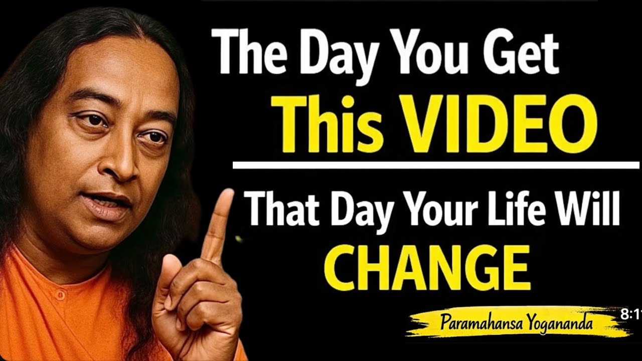 The Day You Receive This Message, Your Life Will Change Forever | Paramhansa Yoganand
