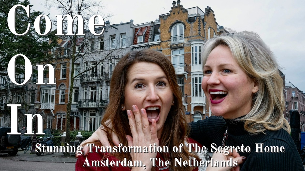 I Had 3 Hours to TRANSFORM This Amsterdam Dream Home. The Reveal Shocked us!